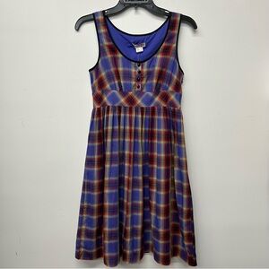 Vintage 90s plaid dress NWT 💜